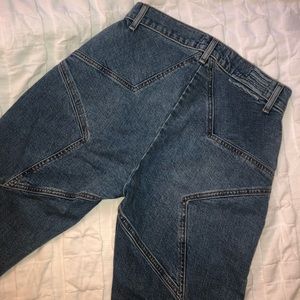 Revice Demin Venus Crop Star Blue Jeans